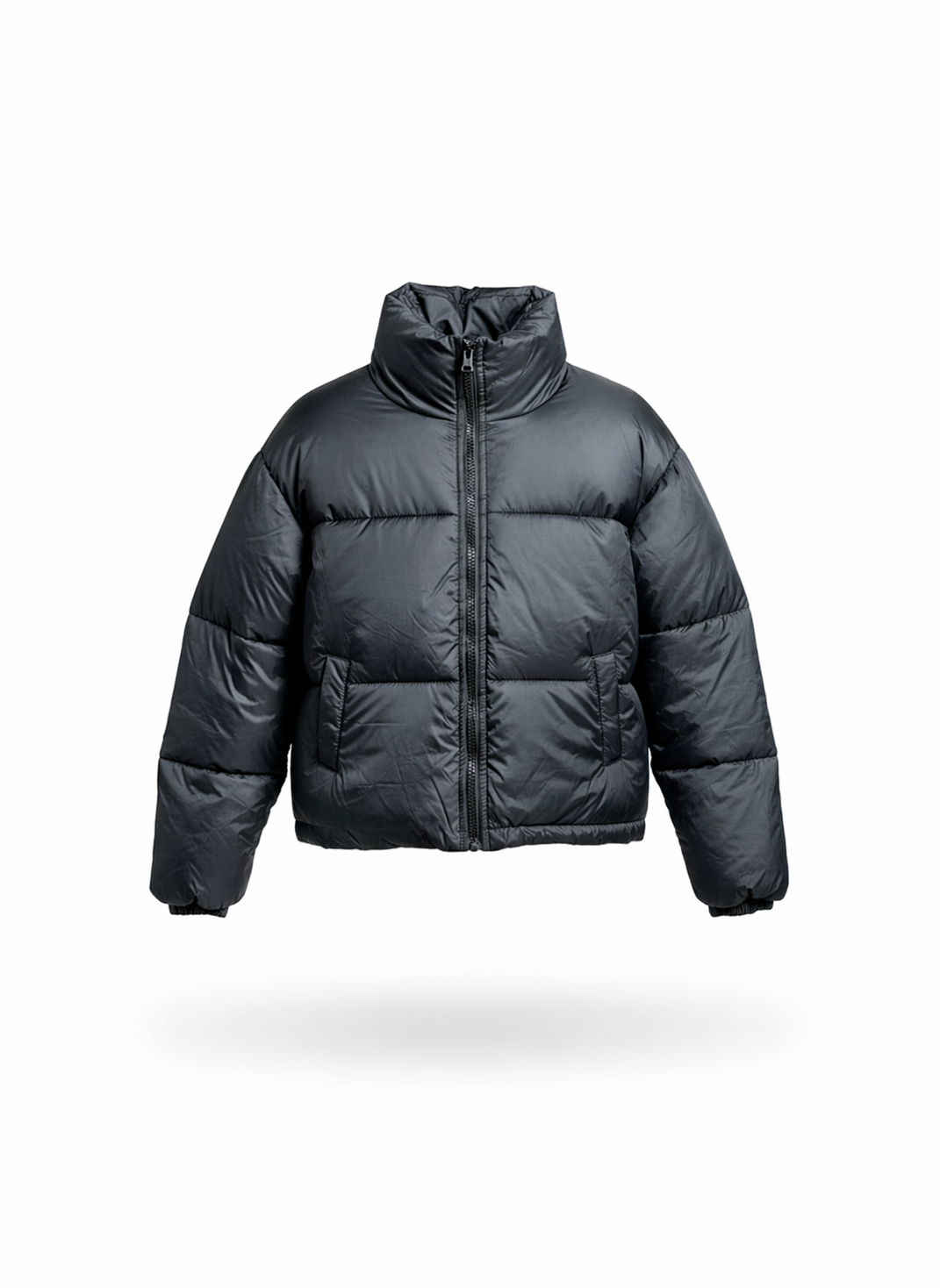 Urban Shield Quilted Black Puffer Jacket