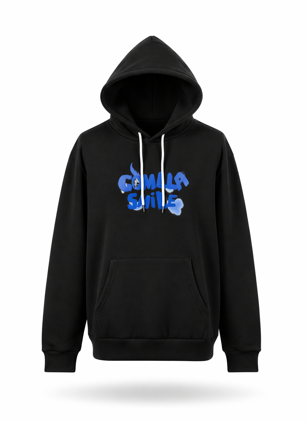 Gorilla Smile Urban Graphic Black Hoodie